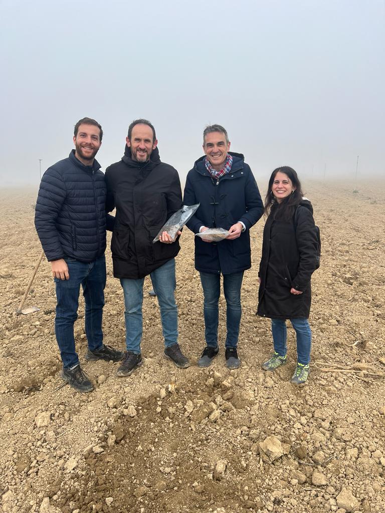 Recogida muestras AGRINOVO 1