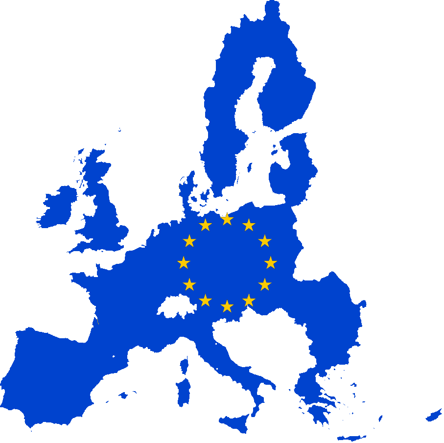 Mapa de la Unión Europeaa