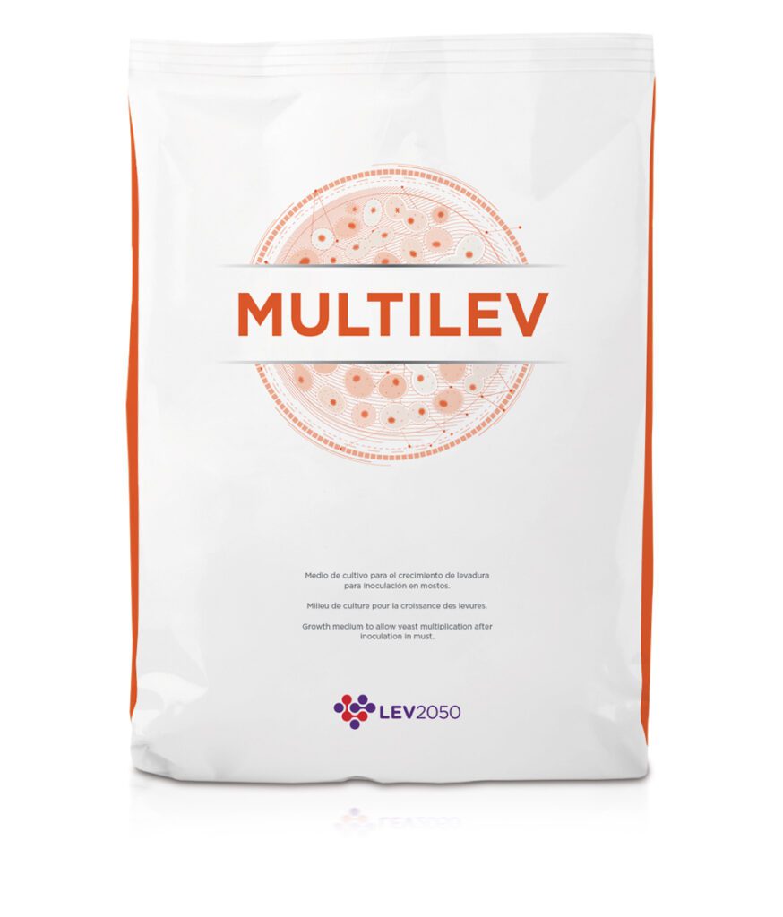 Via reactor: MULTILEV, MULTIBEER, LIALEV, LACTILEV 1 MULTILEV bag of LEV2050